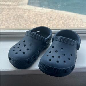 Toddler Crocs Navy Blue Size 6c